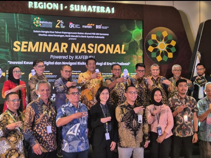 Ikafeb USU Gelar Seminar Nasional “Inovasi Teknologi Keuangan dan Navigasi Risiko di Era Digitalisasi"