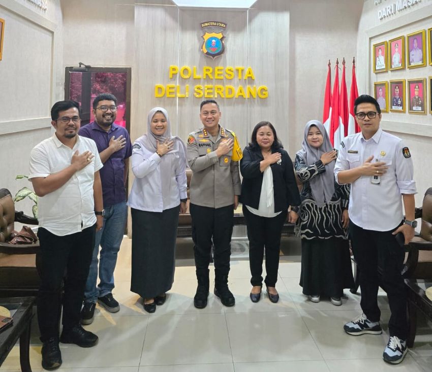 Sinergitas Sukseskan Pilkada Serentak 2024, Kapolresta Deli Serdang Terima Audensi Dari KPU Deli Serdang