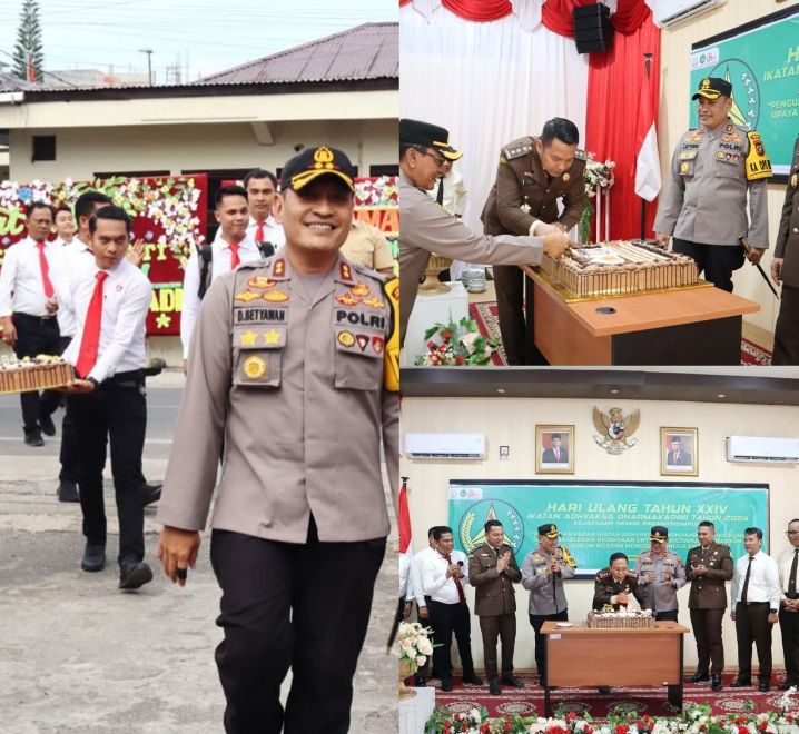 AKBP Dudung Setyawan Berikan Kejutan kepada kajari Padangsidimpuan beserta Jajaran