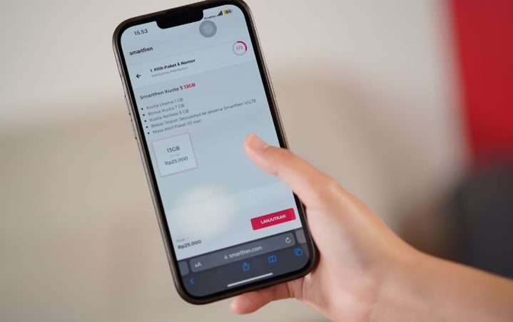 Pakai eSIM Smartfren Mulai Rp25 Ribu-an, Nikmati Kuota Besar Full 24 Jam