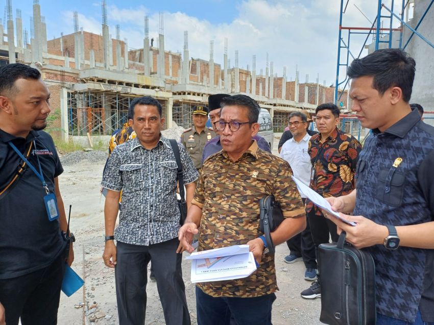 Komisi IV DPRD Medan Sidak ke Lokasi Pembangunan Perumahan Polonia Garden