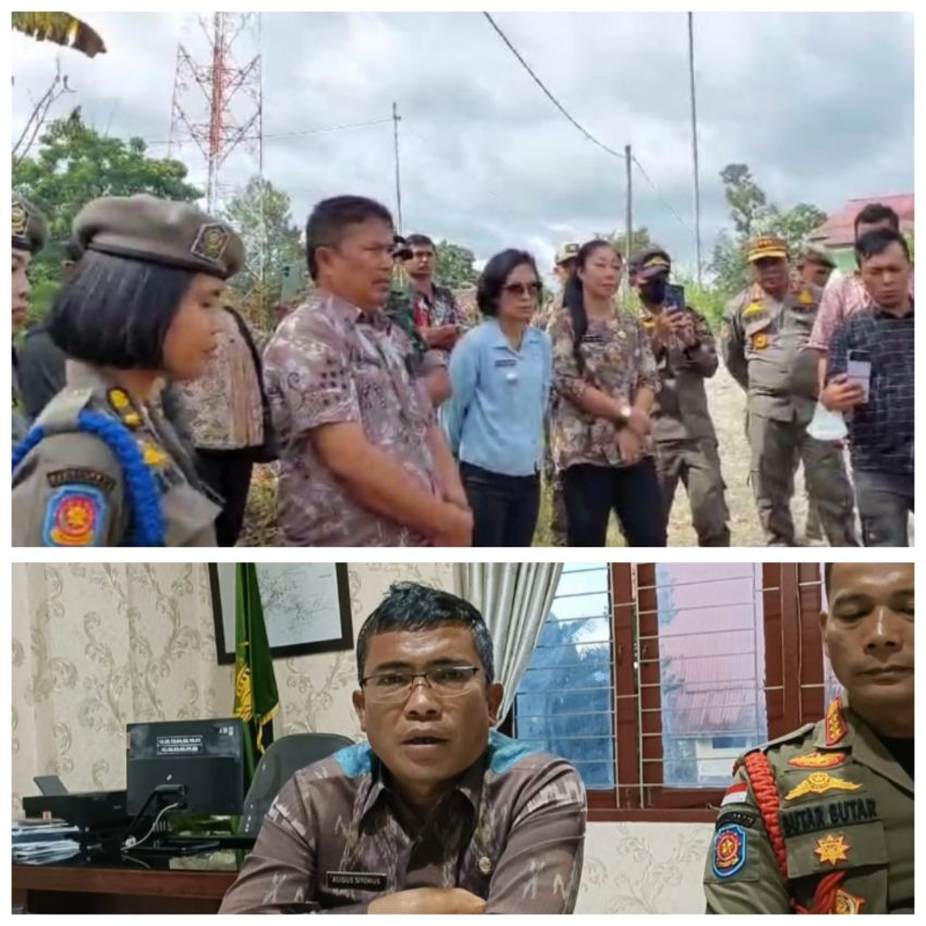 Satpol PP Pemprovsu dan Kabupaten Toba Rusak Aset HKBP