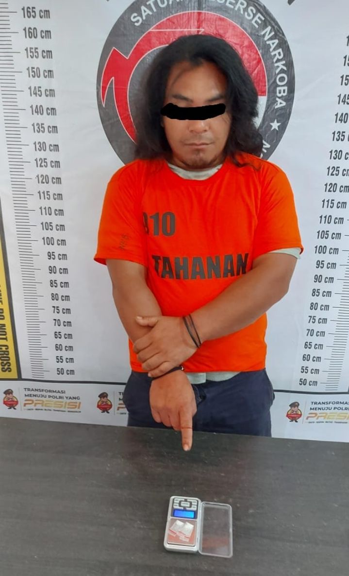 Bravo, Polres Simalungun Berhasil Tangkap Pengedar Narkoba di Desa Marjandi Embong
