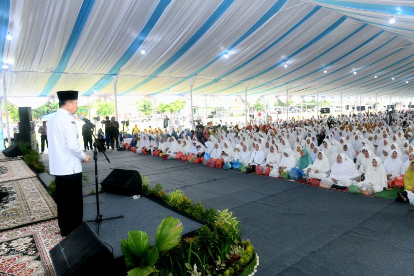 Safari Dakwah ke Kabupaten/Kota, Pj Gubernur Sumut Fatoni Ajak Masyarakat Doakan Sukses dan Semarakkan PON XXI