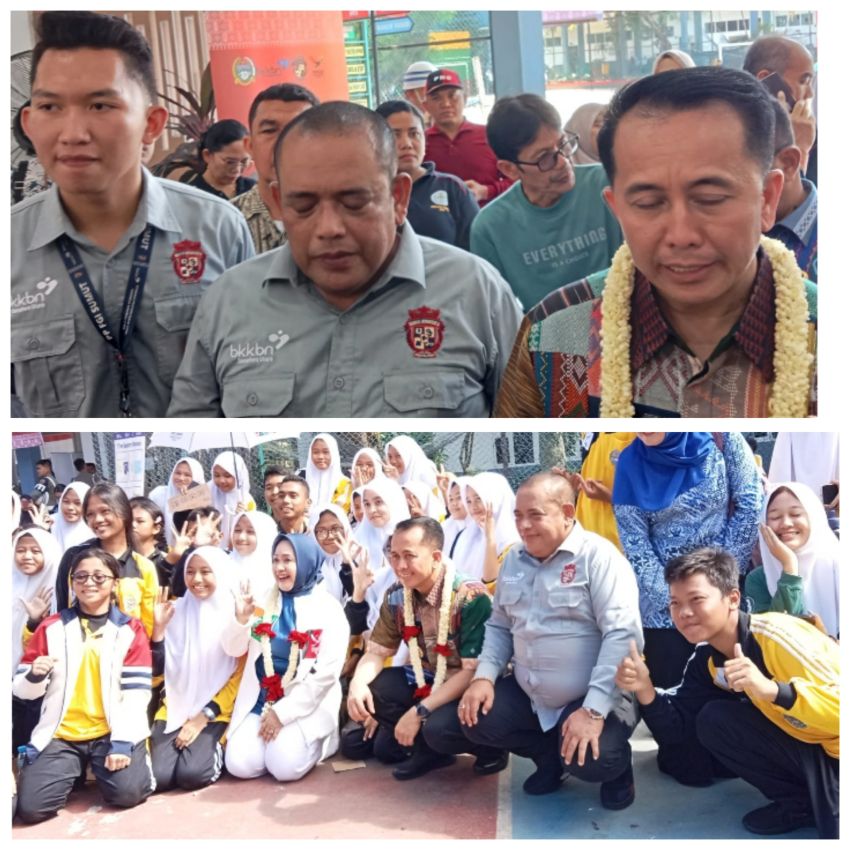 Kaper BKKBN Sumut: Genre in Action Bling di SMAN 3 Medan Bagian Program Edukasi Kesehatan Reproduksi dan Pencegahan Stunting Khusus Remaja