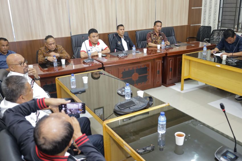 Sekda menghadiri acara Rapat Visitasi Technical Delegate (TD) PON XXI Aceh-Sumut