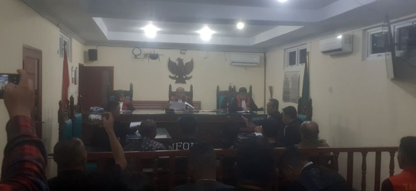 5 Terdakwa Pelaku Pengerusakan dan Penganiayaan Supir PT Key Key Kembali Disidang, JPU Berkeyakinan Langgar Pasal 160 KUHPidana