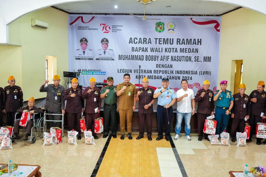 Terima Bantuan Renovasi Gedung Dari Wali Kota Medan, Ketua LVRI Kota Medan Sampaikan Ucapan Terimakasih