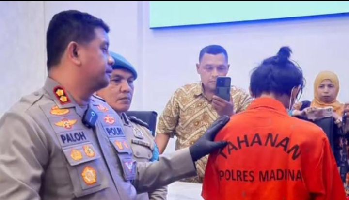 Lewat Sandi LP,  Dua Tersangka kurir 140 Ball Ganja di Ringkus Satresnarkoba Polres Madina