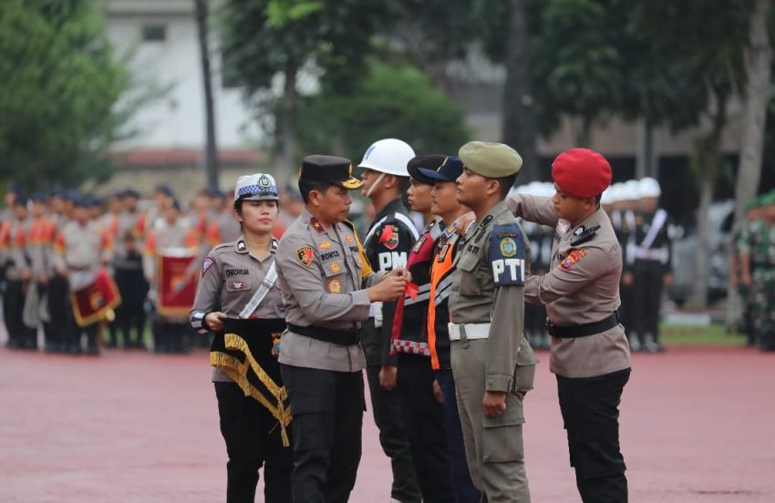 Polda Sumut Gelar Apel Pasukan Operasi Kepolisian Hatra Toba 2024 Pengamanan PON