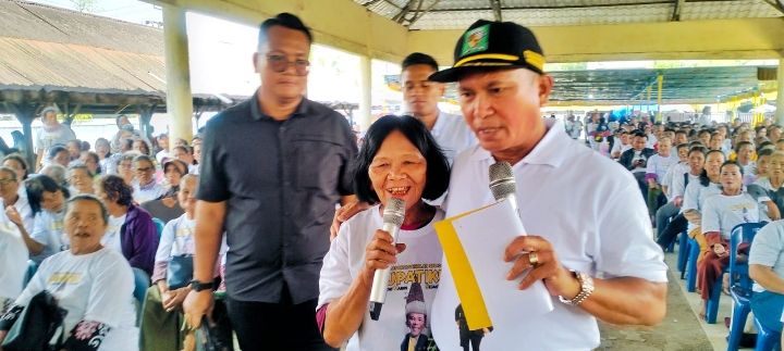 Giat Marharoan Bolon Di Kecamatan Raya Dipusatkan di Kelurahan Merek Raya