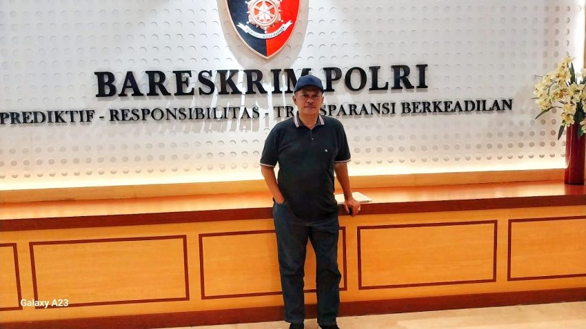 DK PWI Pusat Laporkan Ch Bangun Ke Bareskrim Mabes Polri