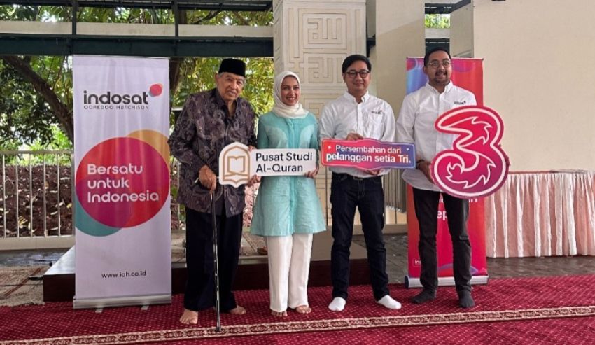 Persembahan Kuota Internet dari Pelanggan Setia Tri Untuk Generasi Muda Santri Indonesia