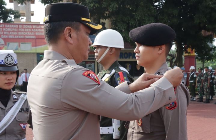 Polres Asahan Laksanakan Apel Gelar Pasukan Operasi Mantap Praja Toba 2024