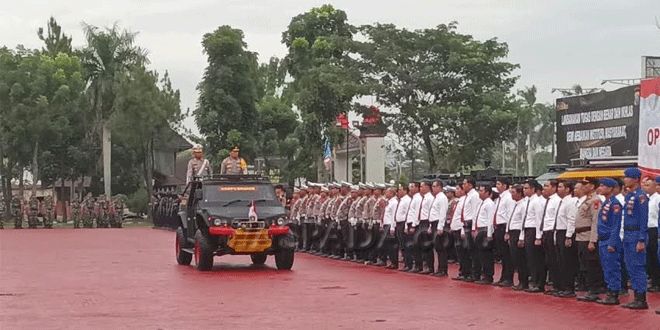 Ribuan Personel Polri, TNI dan Satpol PP Diturunkan Guna Pengamanan PON XXI