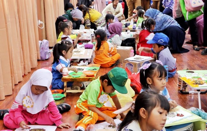 Pemkab Simalungun Gelar Lomba Kolase Tingkat PAUD/TK dan SD dan Jingle 2P/Sapa 129 Tingkat SMP