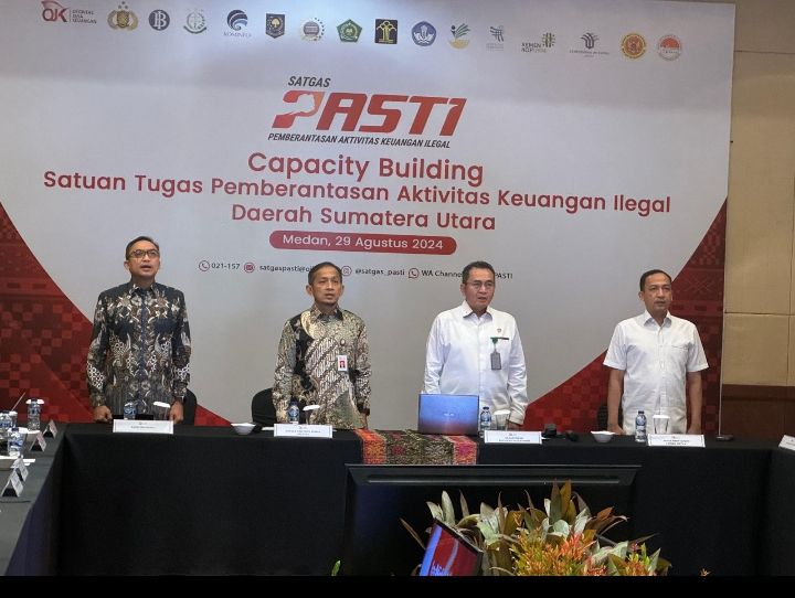 OJK Sumut : Satgas PASTI Komit Berantas Aktivitas Keuangan Ilegal