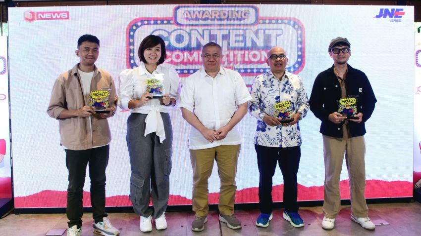 Menjadi Wadah Kreativitas, JNE Apresiasi Karya Pemenang Content Competition 2024