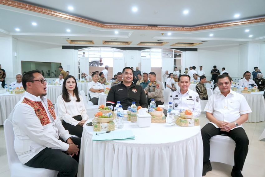 Pj Gubernur Sumut Agus Fatoni Bersama Menpora Pastikan Persiapan PON XXI Wilayah Sumut Selesai Tepat Waktu