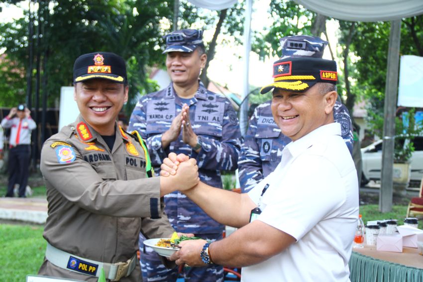 HUT Ke -4 Batalyon Jalak Cakti, Bobby Nasution Harapkan Personil Tingkatkan Peran Aktif Guna Dukung Tugas Satpol PP