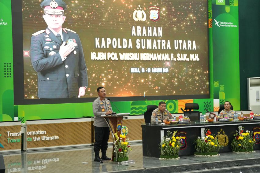 Jelang Pilkada, Kapolda Sumut Resmi Buka Latpraops Mantap Praja Toba 2024