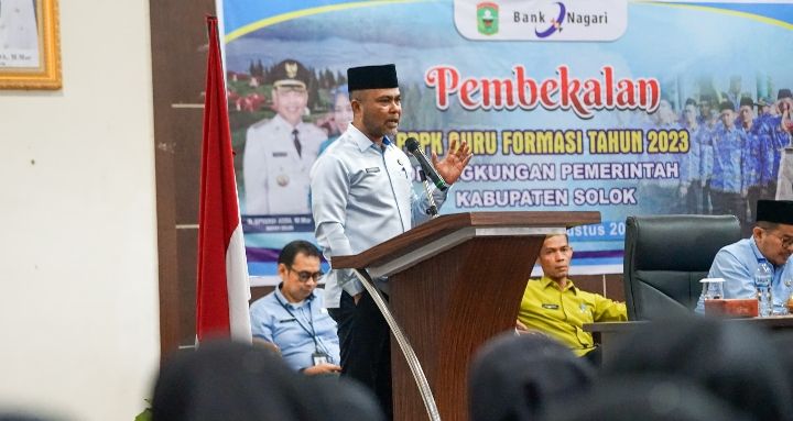 Pembekalan PPPK Guru Formasi Tahun 2023 Di Lingkungan Pemerintah Kabupaten Solok