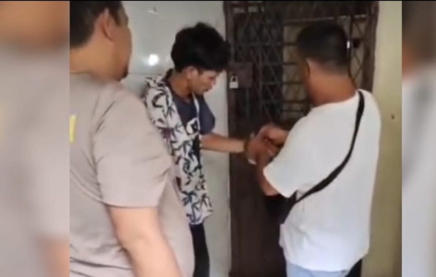 1 Dari 2 PelakuJambret di Jln Asia Medan Ditangkap Polsek Medan Area