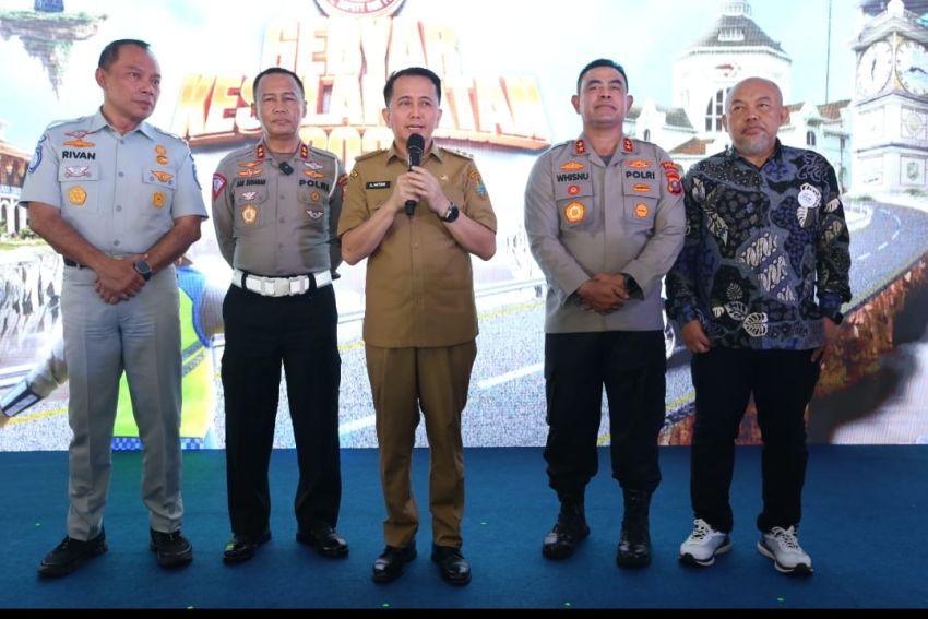 Polda Sumut Gelar Gebyar Keselamatan Korlantas Polri