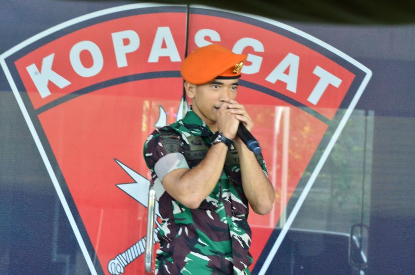 Menyambut HUT ke 79 Kemerdekaa di Mawingko III Kopasgat Medan Meriah