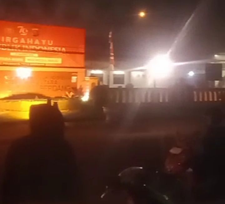 Ruangan Di Mako Polresta Deli Serdang Kebakaran