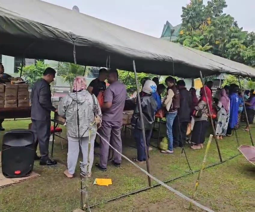 Bazaar Murah HUT TNI ke-79, Membantu dan Mengurangi Beban harga Sembako Dapat menjangkau kebutuhan Masyarakat