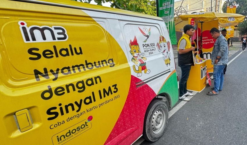 Indosat Sukses hadirkan Pengalaman Digital Selama PON XXI Aceh-Sumut