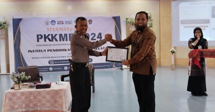 Polres Padangsidimpuan Jadi Narasumber dalam Kegiatan PKKMB IPTS 2024: