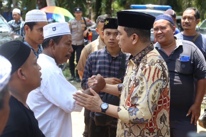 Hasan Basri Sagala Dihadang Warga Soal Konflik Tanah