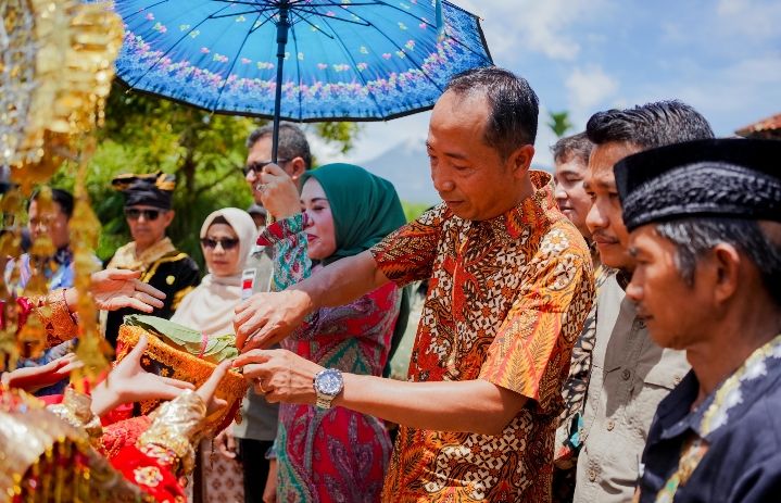 Penyerahan Rice Milling Unit (RMU) di Gapoktan Parambahan Permai Nagari Parambahan