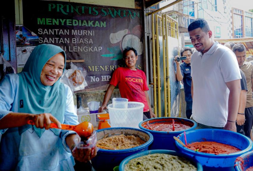 Blusukan ke Pasar Cok Kodok Padangsidimpuan, Bobby Nasution Terima Curhat Pedagang Soal Infrastruktur