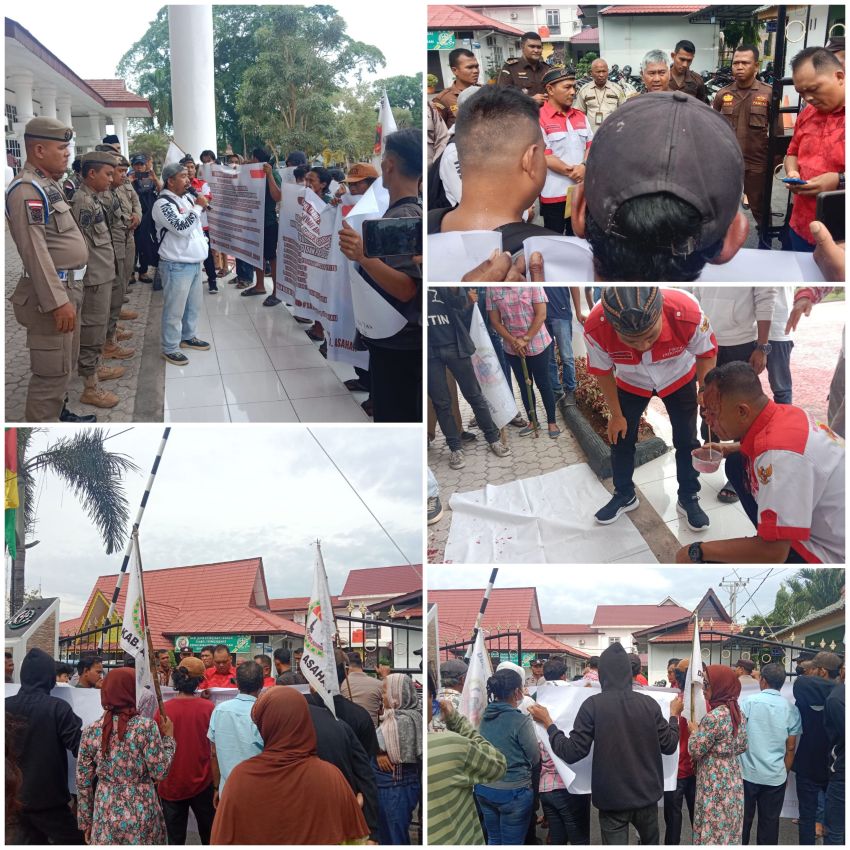 PMRI Demo Kantor Bupati, Minta Kadis dan Kabid PMD Dicopot