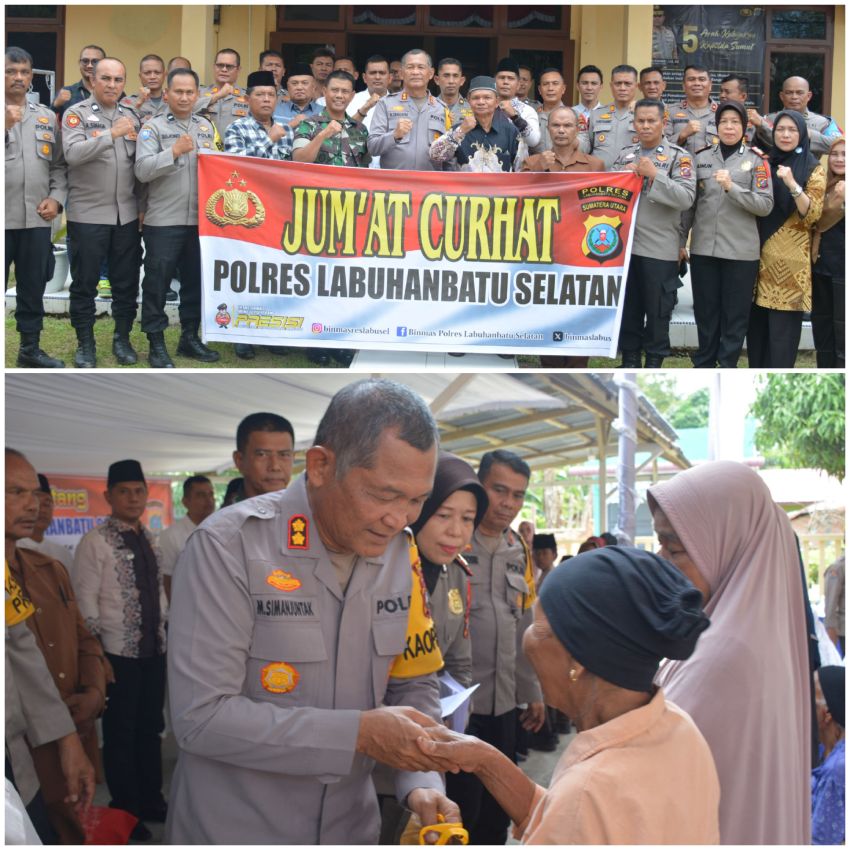 Jumat Curhat, Kapolres Labusel Ucapkan Terima Kasih ke Seluruh Jajaran