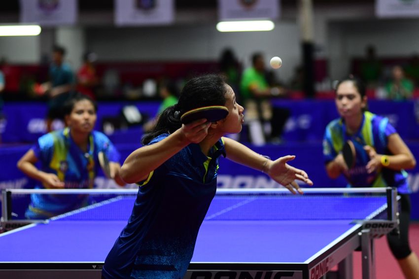 Ganda Putri Tenis Meja Sumut Lolos 16 Besar, Putra Tersingkir