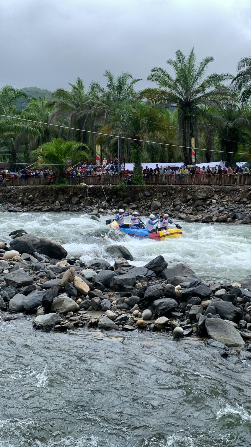 Arung Jeram Sumut Tambah Koleksi Medali di PON XXI 2024