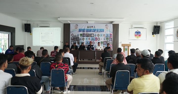 Macth Commisioner Meeting (MCM) Bupati Solok Cup 2024