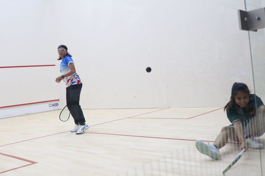 Tuntaskan Jatim 2-1, Sumut Selangkah Lagi Rebut Emas Nomor Beregu Campuran Squash