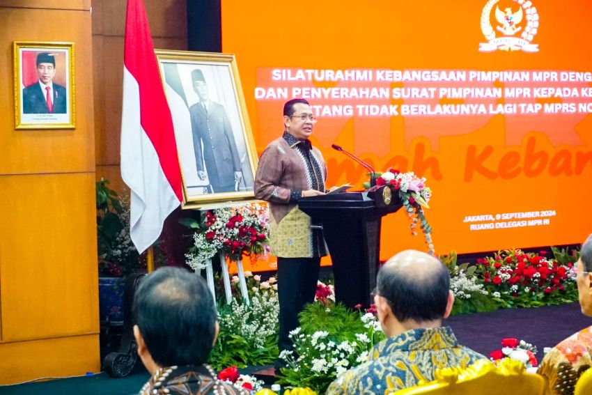 Silaturahmi Kebangsaan Pimpinan MPR dengan Presiden RI ke-5 Megawati Soekarnoputri