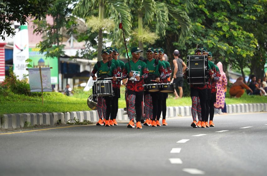 Fariz Syahputra, Jadi Atlet Drumband Sumut Terinspirasi dari sang Ayah hingga Sukses Berprestasi PON XXI