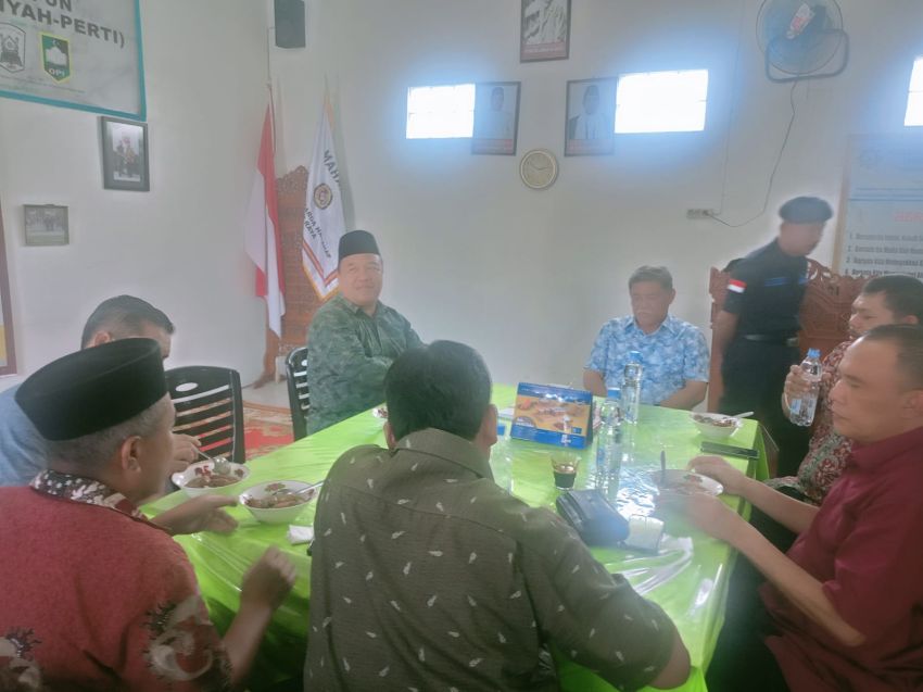 Keluarga Besar Mahajaya Menerima Silaturahmi Calon Bupati DS Ali Yusuf Siregar