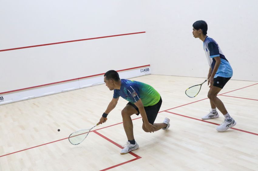 Beregu Campuran Squash Sumut Perkasa, Taklukkan Jambi 3-0