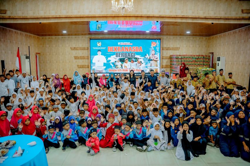 Syukuran MFF 2024 Sukses, Dekranasda Kota Medan Berbagi dengan 525 Anak Yatim Piatu