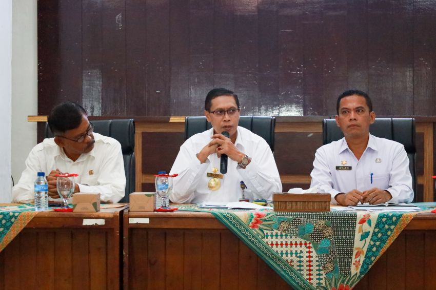 Hari pertama masuk Pjs Wali Kota Pimpin Rapat Koordinasi Penyelenggaraan Pemerintahan Kota Pematangsiantar