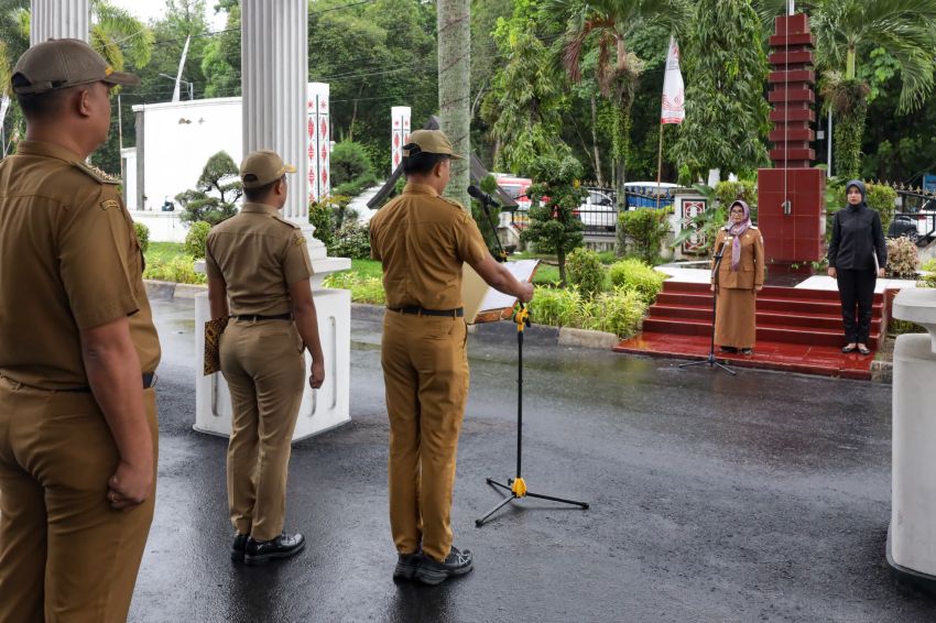 Wali Kota pimpin Apel Gabungan para ASN Pemerintah Kota