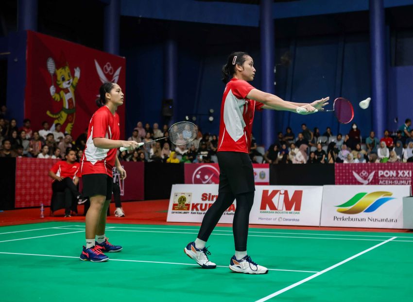 Tunggal Putra dan Ganda Putri Pasti Emas, Jateng Juara Umum Bulu Tangkis PON